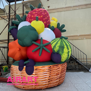 Grappolo d'uva gonfiabile gigante viola per decorazioni di centri commerciali, grappolo d'uva gonfiabile personalizzato per esposizioni del Festival del Raccolto - Product Image 5
