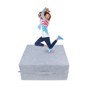 Tappetino da salto antiscivolo imbottito in schiuma e ginocchiera per allenamento Fitness e stabilità Yoga fisioterapia - Product Image 1