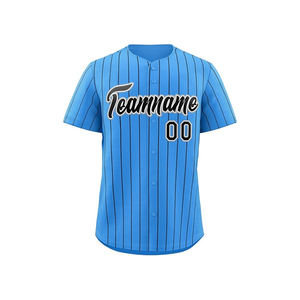 创新新款青少年户外空白垒球和棒球球衣 - Product Image 1