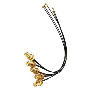 SMA hembra a RF <span class=keywords><strong>U</strong></span>.FL 1,13 Cables de extensión Antena Cable coaxial RG178 10cm Conector de cable WiFi coaxial - Product Image 2