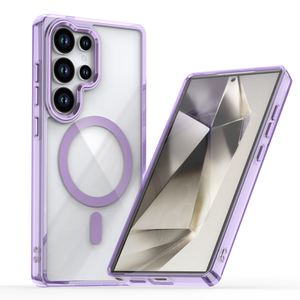 Étui de téléphone en acrylique transparent magnétique de qualité supérieure avec finition brillante, nouveau design, coque de protection pour Samsung Galaxy S23 Ultra S24 S25 - Product Image 5