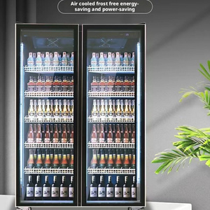 Vitrine Réfrigérée Commerciale en Acier Inoxydable pour Plats Chauds à la Française et Légumes, avec Porte Vitrée et Éclairage LED, pour Hôtels - Product Image 5