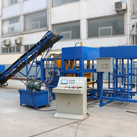 Machine automatique de fabrication de briques en cendres volantes QT4-25, équipement de fabrication de briques