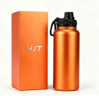 Botol Vakum Stainless Steel 304 Kapasitas Besar 25oz, Tahan Lama, Dapat Digunakan Kembali, Logo Custom Diterima