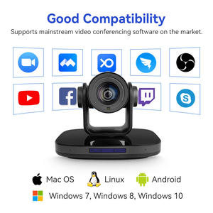 20x <span class=keywords><strong>Zoom</strong></span> 4K60 HD vidéoconférence PTZ 30x <span class=keywords><strong>Zoom</strong></span> Ndi Ptz caméra prise en charge 3G-SDI avec sortie HDMI pour <span class=keywords><strong>réunion</strong></span> <span class=keywords><strong>Zoom</strong></span> - Product Image 6