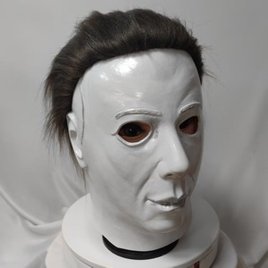 Maschere <span class=keywords><strong>Horror</strong></span> in Lattice di Michael Myers Originali di Fabbrica, Maschere Spaventose per Costume da Personaggio di Film e Videogiochi, Maschere per Feste di Halloween - Product Image 1