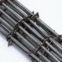 Système de tirants de coffrage en 3 parties Foshan Pangliang Q235B |   M12/M14 Cones de fixation ronds pour béton, réutilisables, avec écrous à oreilles