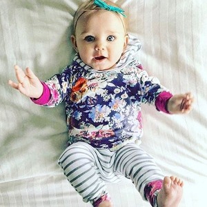 ชุดเสื้อผ้ามีฮู้ดและกางเกงผ้าฝ้ายออร์แกนิคสำหรับเด็กทารกแรกเกิด3-6<span class=keywords><strong>เดือน</strong></span> - Product Image 4