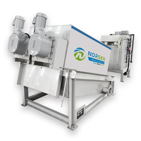 Presse à vis pour déshydratation des boues industrielles NORSEN, compacteur de boues pour boues biologiques