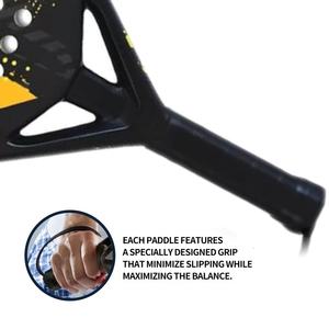 แร็กเก็ตมินิสำหรับเด็กไม้แพดเดอแพดเดอสำหรับเด็กรุ่นจูเนียร์ออกแบบได้เองพร้อมโลโก้แบรนด์ของคุณเอง - Product Image 6