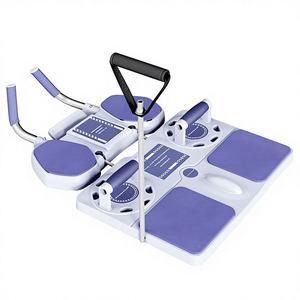 BunnyHi JFB015 Équipement d'exercice musculaire réglable <span class=keywords><strong>pour</strong></span> adultes, entraîneur abdominal portable intelligent <span class=keywords><strong>pour</strong></span> la maison, planche de pompes - Product Image 1