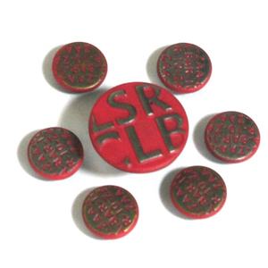 Nuovi Bottoni e Rivetti Personalizzati in Denim con Logo Dipinto - Product Image 5