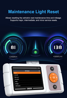 Escáner OBDII de 12 V M500, Herramienta de Diagnóstico Automotriz con EOBD para Automóviles
