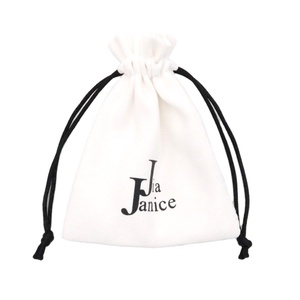 Faible MOQ, excellente qualité, bon prix, pochette à bijoux en velours personnalisée - Product Image 1