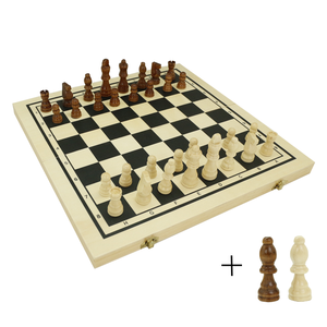 Juego de <span class=keywords><strong>ajedrez</strong></span> con piezas de madera adicionales para niños y niños Space Travel Friendly para juegos de mesa y torneos - Product Image 4