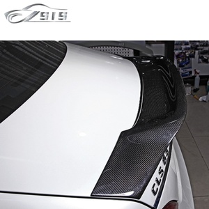Aileron de coffre W218 adapté pour classe CLS W218 2011-2015 ans Renn style fibre de carbone lèvre de coffre aile arrière pour W218 CLS63 - Product Image 5