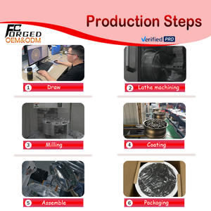 Rodas Forjadas de 2 Peças com Borda Profunda Extrema de 24, 26, 28, 30 Polegadas e Borda de 10 ou 12 Polegadas - Product Image 4