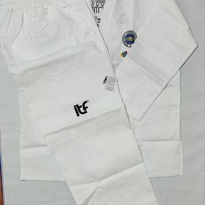 <span class=keywords><strong>Uniforme</strong></span> <span class=keywords><strong>de</strong></span> <span class=keywords><strong>Taekwondo</strong></span> ITF Quteng - <span class=keywords><strong>Uniforme</strong></span> <span class=keywords><strong>de</strong></span> Entrenamiento Profesional Ligero Unisex <span class=keywords><strong>de</strong></span> Material Acanalado para <span class=keywords><strong>Taekwondo</strong></span> ITF - Product Image 1