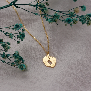 Cadeau personnalisé pour nouvelle maman, collier pour jeune maman, cadeau pour maman pour la première fois, nom et date gravés, cadeau pour nouveau-né, collier pour nouveau-né - Product Image 5