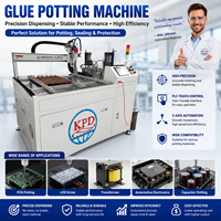Máquina de encapsulado de resina epoxi de silicona de gran capacidad de 2 partes, máquina de doming automática de 3 ejes para sensores electrónicos