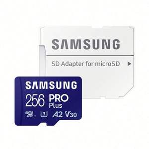 Carte mémoire SD haute vitesse pour Samsung Pro Plus 128 Go 256 Go 512 Go, carte mémoire SD U3 A2 V30 Classe 10, carte TF avec adaptateur SD - Product Image 4