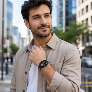 <span class=keywords><strong>Reloj</strong></span> <span class=keywords><strong>Inteligente</strong></span> <span class=keywords><strong>para</strong></span> <span class=keywords><strong>Hombre</strong></span> con Llamadas BT, Interfaz Mecánica 3D, Logotipo Personalizado de Fábrica, Marca Privada OEM ODM, Entrega Rápida en 7 Días, Venta al Por Mayor - Product Image 2