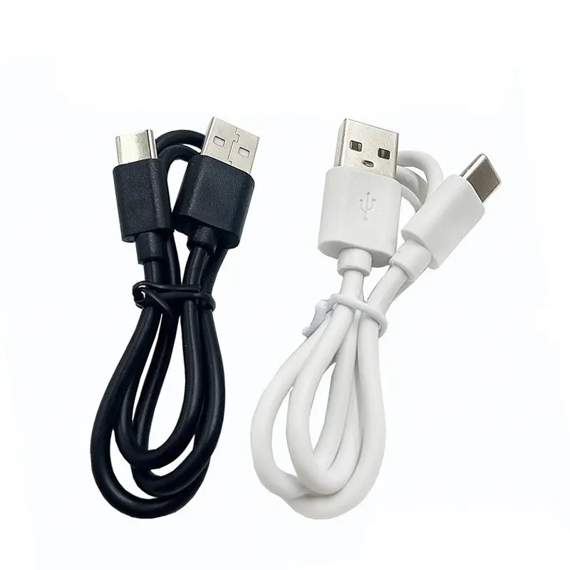공장 도매 짧은 저렴한 30cm 50cm 1M USB C 1A 2A 빠른 충전기 케이블 사용자 정의 유형 c 전용 충전 코드