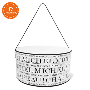 Chapeau personnalisé Boîtes D'emballage De Baseball Chapeau Noir Et Blanc Boîtes - Product Image 1