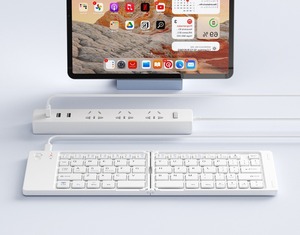 Công suất cao 210mAh có thể gập lại có thể sạc lại Bàn phím cho điện thoại di động PC 150 ngày Thời gian chờ Bàn phím di động - Product Image 1