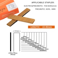 Agrafes en acier 9040 de type U, qualité industrielle, à tige lisse, pour la décoration intérieure et la fabrication de meubles - Vente en gros OEM en vrac