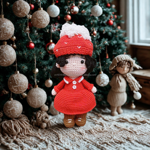 Juguetes de ganchillo navideños, muñecos amigurumi de peluche suave hechos a mano, regalo para baby shower, venta al por mayor, fábrica en Vietnam. - Product Image 6