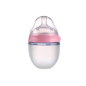 Produits d'alimentation pour bébés sans BPA de qualité alimentaire 2024, biberons en silicone originaux pour l'<span class=keywords><strong>allaitement</strong></span>, biberons en silicone pour bébés - Product Image 4