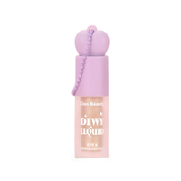 Kiss Beauty Maquillage Liquide Waterproof Longue Durée pour les Yeux, Enlumineur Multifonctionnel 4,5 ml pour les Joues, le Front et la Clavicule
