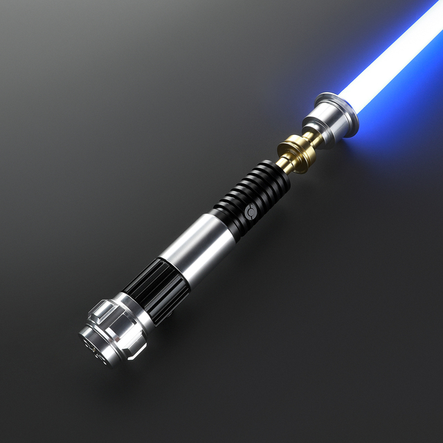 Nexussaber Obiwan SE Metal Hilt Lightsaber for Neopixel RGB Blade Smooth Swing Custom Sound Fonts for Playing Cosplay