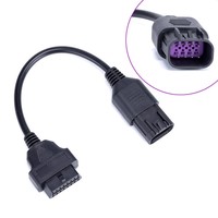 Lector de Códigos OBD, Adaptador de Diagnóstico, Cable de 8 Pines a OBD2 Hembra de 16 Pines