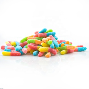 Min <span class=keywords><strong>Crush</strong></span>, Bolsa de 120g de Gomitas de Gusano Ácidas, Dulces de Gusano Ácido - Product Image 3