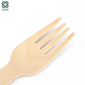 Nuevo estilo, venta al por mayor, juego de cubiertos desechables de 160cm, tenedores de madera a precio de <span class=keywords><strong>descuento</strong></span>, cubiertos de cena Premium - Product Image 4