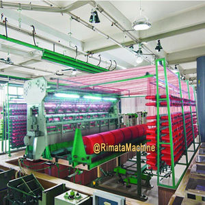 Machine à <span class=keywords><strong>tricoter</strong></span> à chaîne automatique à double lit informatisée RT2320 pour la production de sacs en filet et de sacs en maille pour fruits - Product Image 5