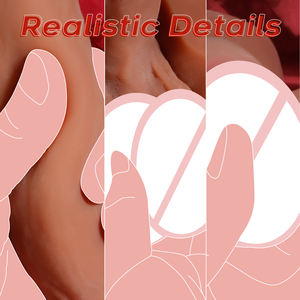 Torso masculino realista marrón de 13,11 Lb con trasero grande de Abs, juguete sexual Unisex con consolador para hombres <span class=keywords><strong>Gay</strong></span>, Juguetes sexuales, <span class=keywords><strong>Masturbadores</strong></span> Masculino - Product Image 4