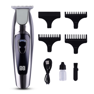 Chuyên Nghiệp Thợ Cắt Tóc Điện Tóc Tông Đơ Cho Nam Giới USB Sạc Không Dây Tóc Cắt Kỹ Thuật Số Hiển Thị Pin Cho Hộ Gia Đình Sử Dụng - Product Image 1