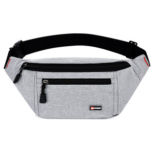 Custom Printed Polyester Cross Body Fanny Pack Waist Bag Men's Fashionable Personalized OEM Design - Product Image 2
