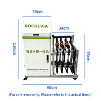 Machine de fertigation intelligente à trois canaux personnalisée en gros, fonctionnement à distance IoT pour dispositif d'irrigation des champs agricoles