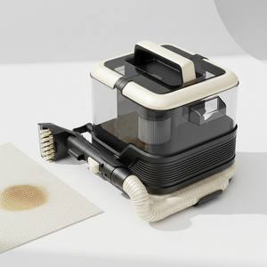 เครื่องทำความสะอาดแบบพกพาสำหรับคราบเปียกและแห้ง พร้อมแรงดูด 13KPA และไอน้ำร้อนสำหรับขจัดคราบบนผ้า - Product Image 3