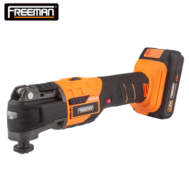 Freeman 20V Brushless 6 Variable Speed 20000 OPM Universal Saw Blade Multi Master Cordless Oscillating Multi Tool