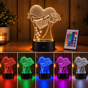 Lámpara de Noche 3D <span class=keywords><strong>Personalizada</strong></span> <span class=keywords><strong>con</strong></span> Sensor Táctil Remoto, Acrílico, <span class=keywords><strong>Foto</strong></span>, Dropshipping, Premium, Personalizable, para Regalo, OEM - Product Image 1