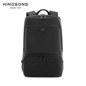 Laptop <b>Backpack</b> 15 Inch Waterproof Lightweight Business Travel Daily Commute Unisex Solid Color 20-35L Capacity - Product Image 2