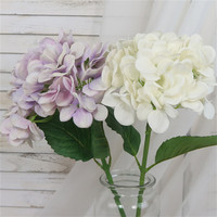 Amazon Offre Spéciale vraie touche hortensia blanc fleur pour centre de Table de mariage