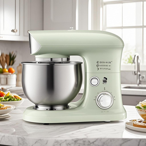 Offre Spéciale 1000W mélangeur de nourriture électrique sans fil pour les petits ménages bol à mélanger crochet à pâte facile à utiliser batteur éjecteur bouton cuisson - Product Image 6