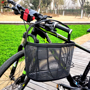 Cesta frontal para manillar de <span class=keywords><strong>bicicleta</strong></span> de montaña, accesorio de liberación rápida y fácil de instalar, extraíble, PP - Product Image 6