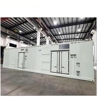 Générateur diesel MTU de type conteneur à prix d'usine 1000 kW 1250 kVA 50 Hz/60 Hz avec ATS pour alimentation de secours d'urgence de centre de données